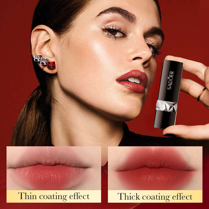 Full English SADOER Matte Velvet Glossy Texture Lipstick Series Free shipping Free shipping
