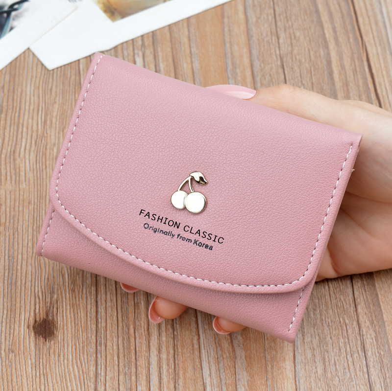 New Wallet Women's Short Wallet Female Student Fashion Designer Bag Simple Large Capacity Folding Soft Wallet Mini Luxury Bag Small Wallet