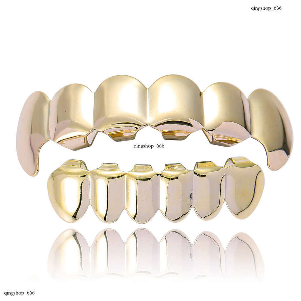 Halloween Hip Hop Trendy Wolf Gold Teeth Grillz