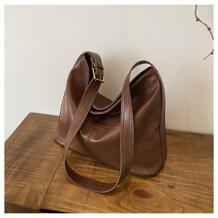 Korean Style Trendy Designer Bag Fashion Tote Bag Cross-border Wholesale 2025 Autumn Winter New Simple Shoulder Crossbody Luxury Bag Bag High-end Wome
