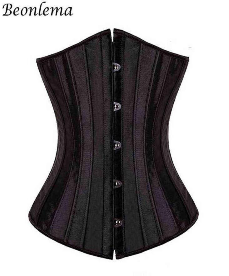 Beonlema 24 Steel Bone Body Shaper Waist Trainer Corset Waist Cincher Shapers Slimming Sheath Women Corrective Underwear T2208054839955