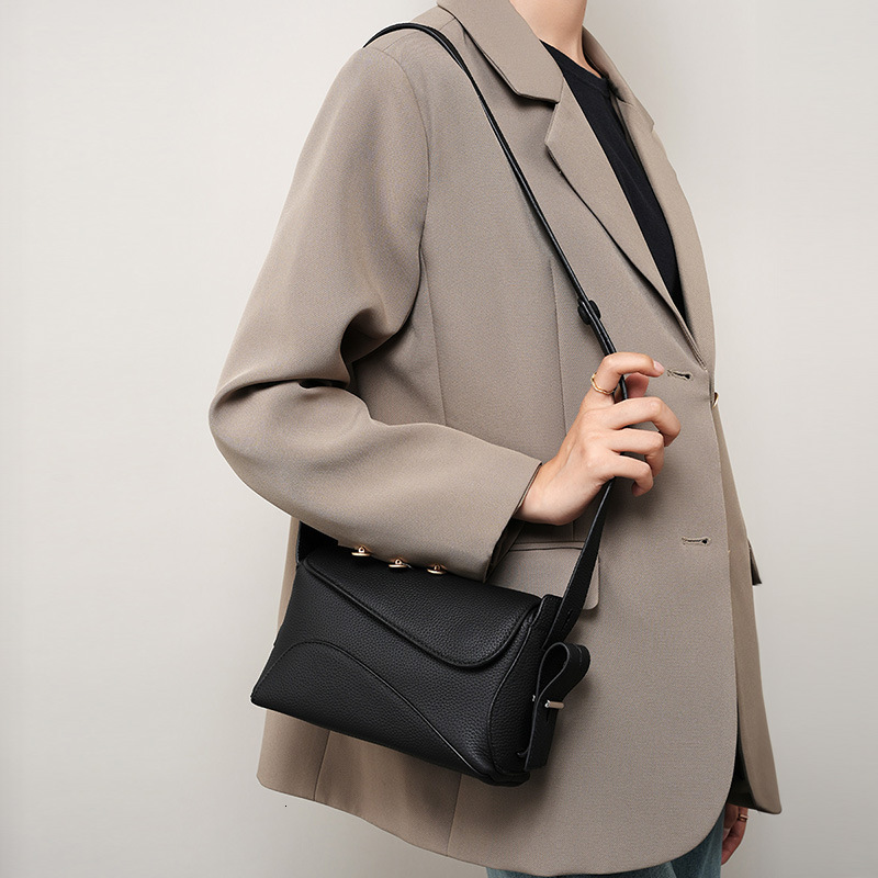 Genuine Leather Large Capacity Underarm For Women Summer New Versatile Shoulder Crossbody Tote Bag