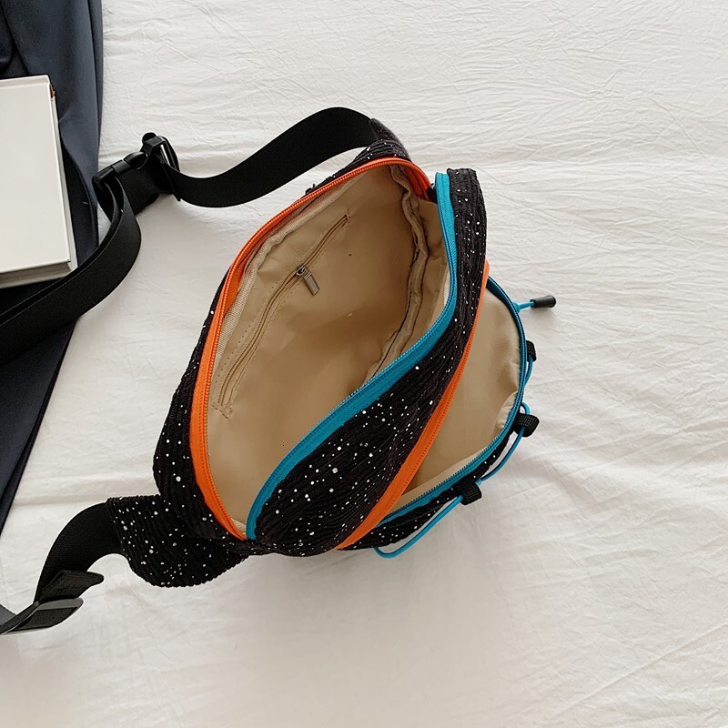 Mrace Japanese Style Crossbody Bag For Women Sweet Cool Bag Single Shoulder Designer Bag Bag Chest Bag Casual Versatile Small Bag Sports Waist Bag Lux