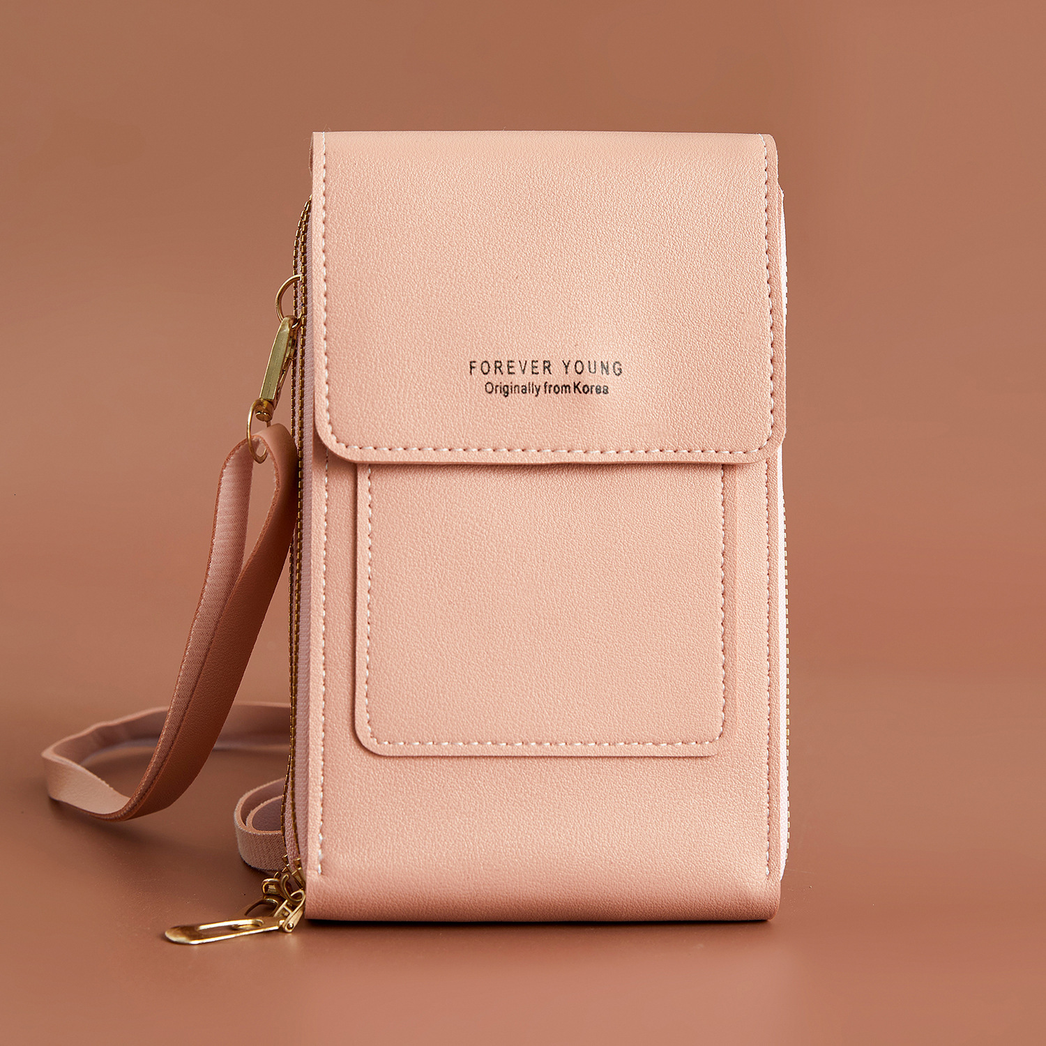 Cross-border In-stock Phone Bag For Women, High-end Feel, Crossbody Bag, Luxury Bag Mini Vertical Phone Pouch, Multifunctional Fashion Phone Bag