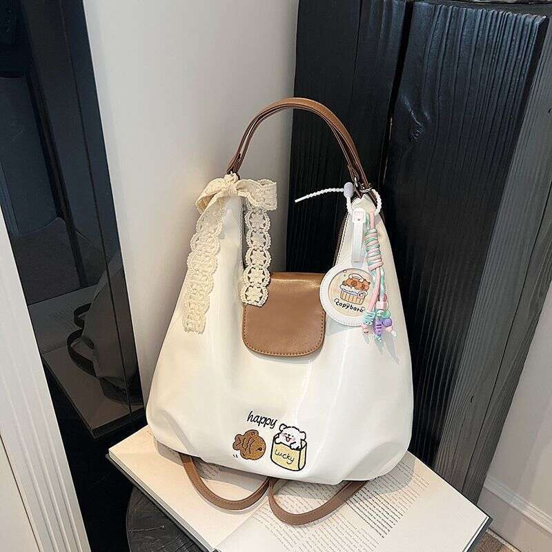 Light High Value Women's 2025 Spring Summer New Tide Shoulder Lazy Wind Liner Hundred Bag
