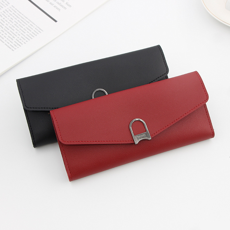 New Korean Style Women's Wallet Long Women's Clutch Fashion Luxury Bag Large Capacity 70% Off Coin Purse Women's Wallet