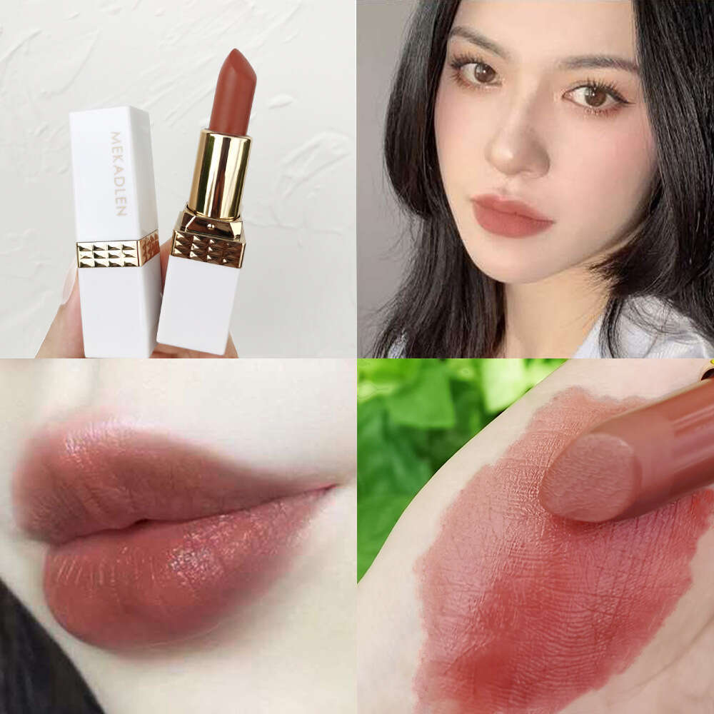 McCarton Lipstick Carrot Cream Orange Rose Purple Pink Matte Brightening Niche Lip Balm for Women Free shipping
