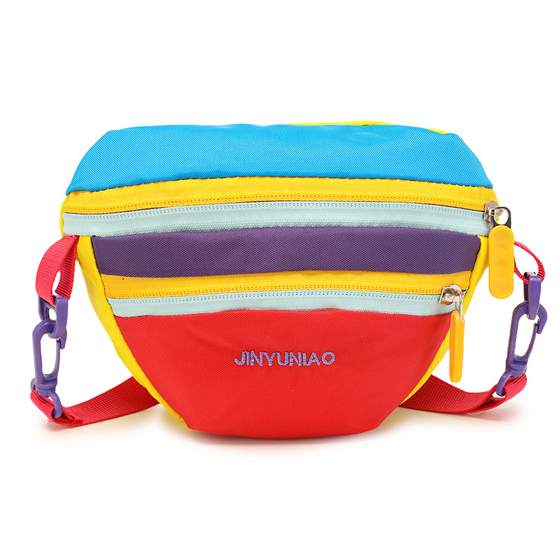 Fashion Dopamine Color-block Crossbody Small Bag Korean Style Luxury Bag Single Shoulder Outdoor 2025 Summer New Designer Bag Simple Trendy Crossbody 