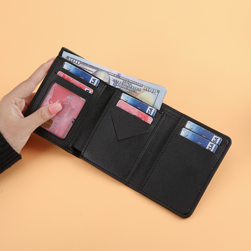 Korean Style Simple Fashion Small Wallet For Women Long Houndstooth Buckle Multi-card Slot Wallet Versatile Japanese And Korean Luxury Bag Clutch For 