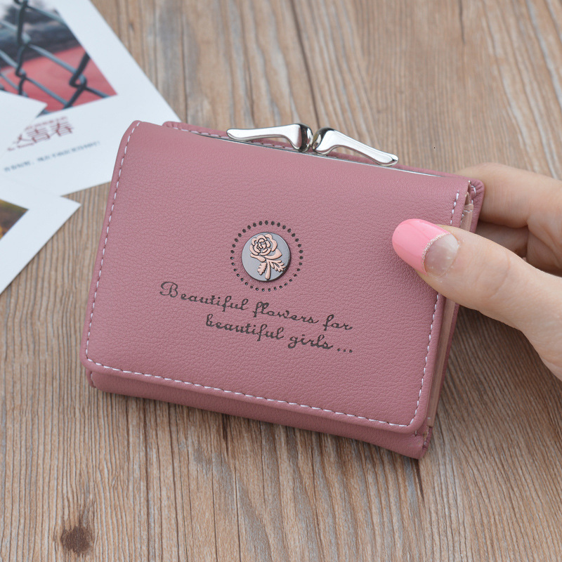 New Wallet For Luxury Bag Women Short Style Large Capacity Designer Bag Foldable Soft Leather Wallet Korean And Japanese Fashion Simple Coin Purse