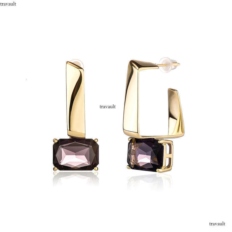 INS Hip-Hop Creative Geometric 3D Multicolor Earrings Personality Studs Gold Australia