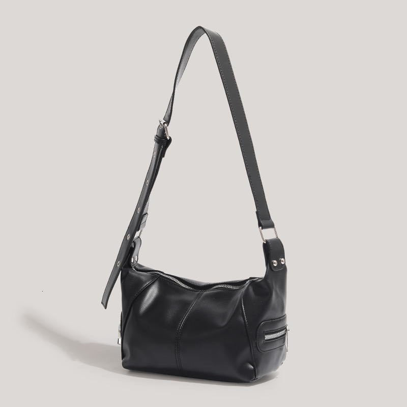 PU Leather Underarm French Niche 2025 New Single Shoulder Crossbody Bag ddmymoon