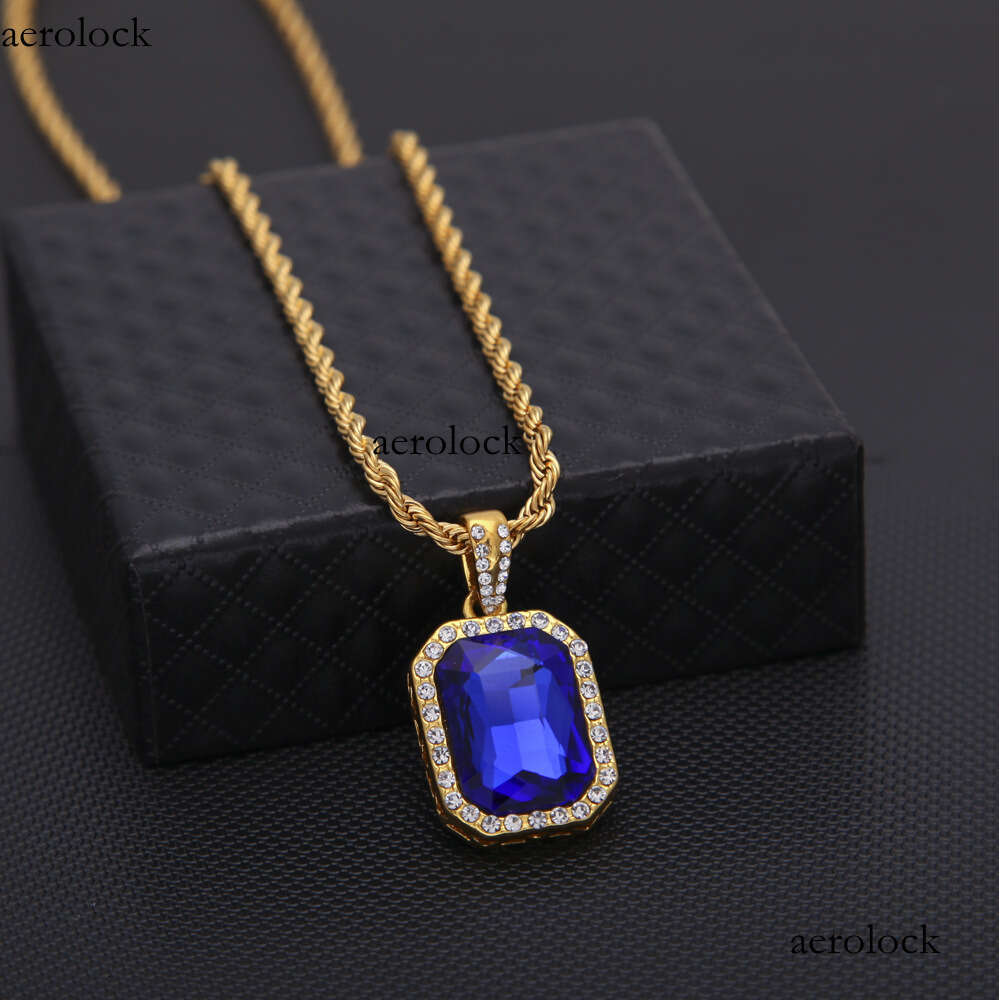 Hip Hop Mini Dia Pendant Trendy for Men Stylish Versatile Alloy Necklace Jewelry