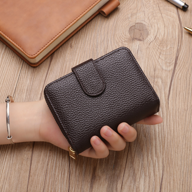 High-end Men's Wallet Driving License Integrated Bag Multifunctional Luxury Bag Card Holder Women's Leather Case Driving License Holder