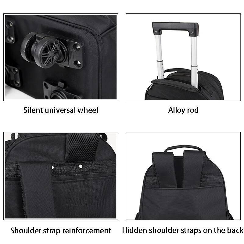 Travel lage, universal wheels, travel trolley business computer bag, large capacity multifunctional backpack high-quality