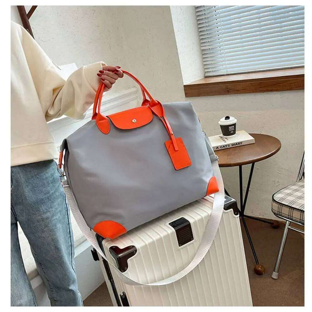 Oxford Lage Protective Cover High Capacity Breathable Interlayer Boarding Pouch Durable Wear-resistant Travel Crossbody Bag