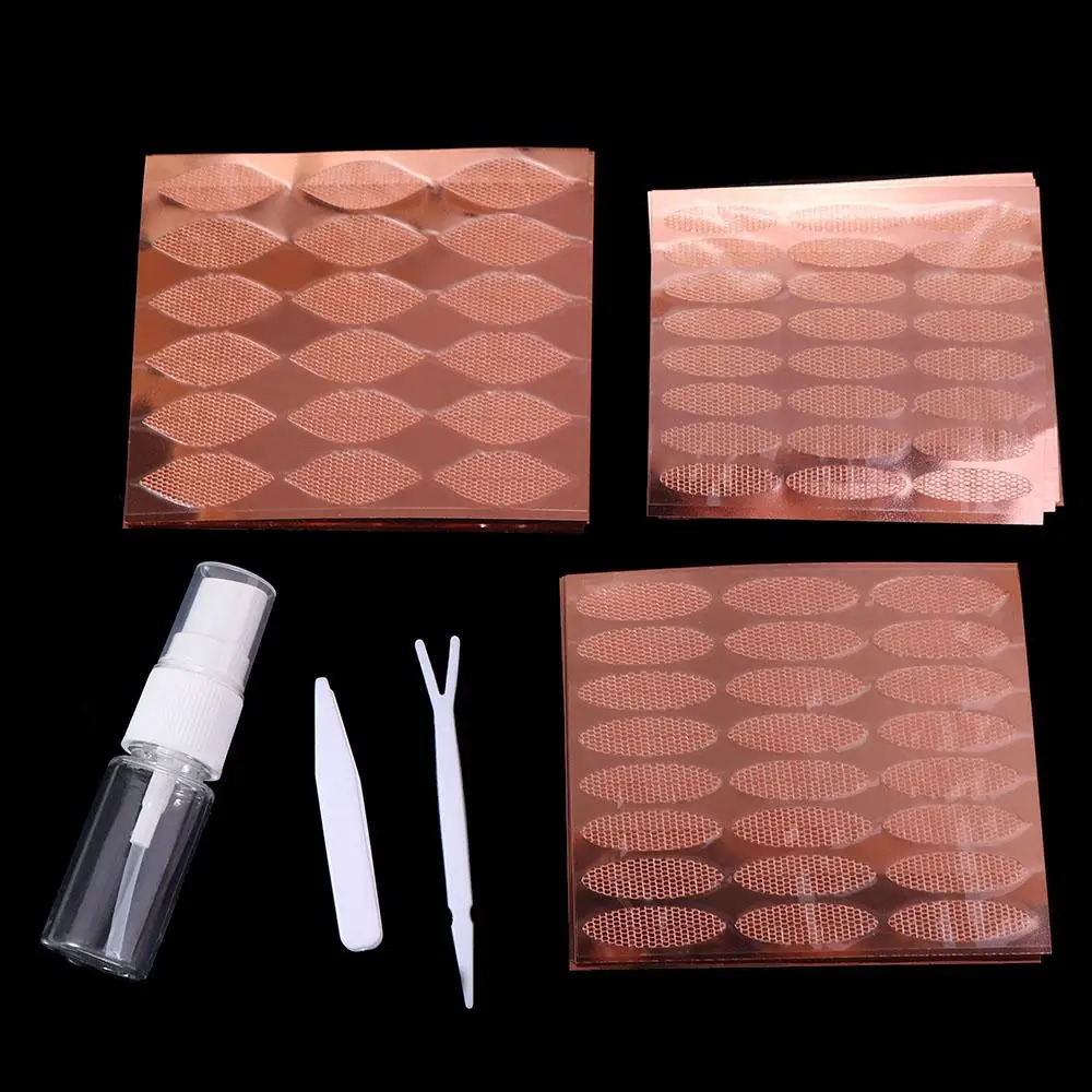 Beauty Makeup Tools Mesh Type Lace Paste Lace Mesh Eyelid Sticker Invisible Eye Stickers Double Eyelid Tape Self-adhesive Fiber 250807