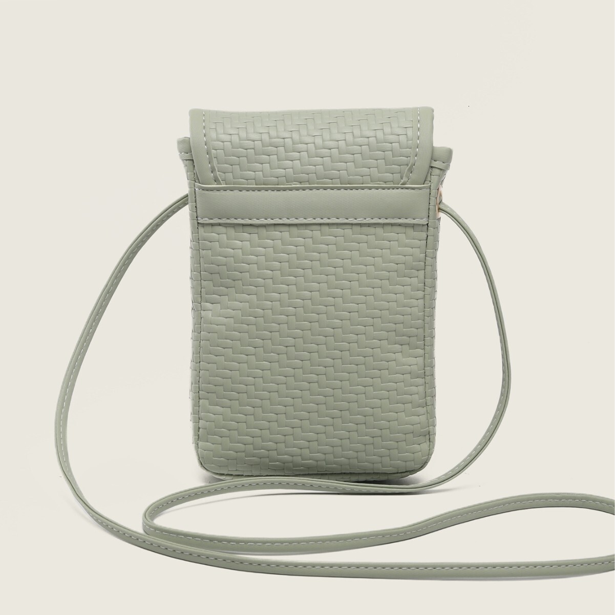2025 New Korean Style Simple Lightweight Women's Crossbody Fresh Single Shoulder Bag with Horn Buckle ddmymoon