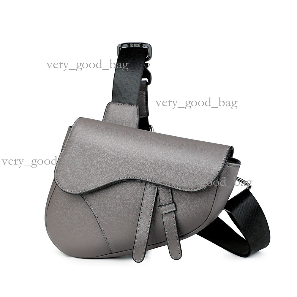 Men's Solid Color PU Leather Saddle Bag Shoulder Crossbody Chest Bag Stylish Durable Versatile Practical Casual Travel Fashionable Trendy