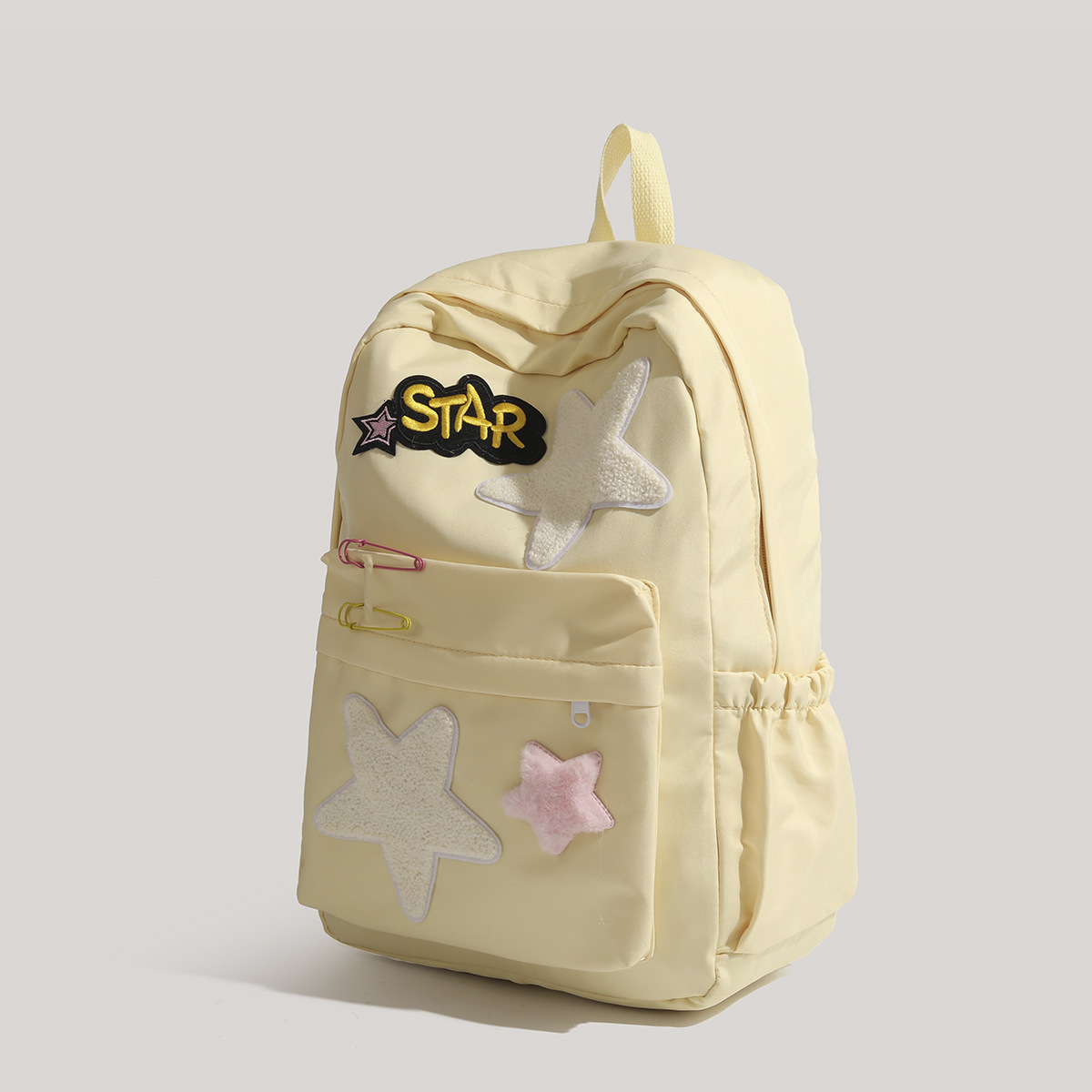 Energetic Backpack Fashionable Double Shoulder Bag College Star Cartoon Cute Style ddmymoon