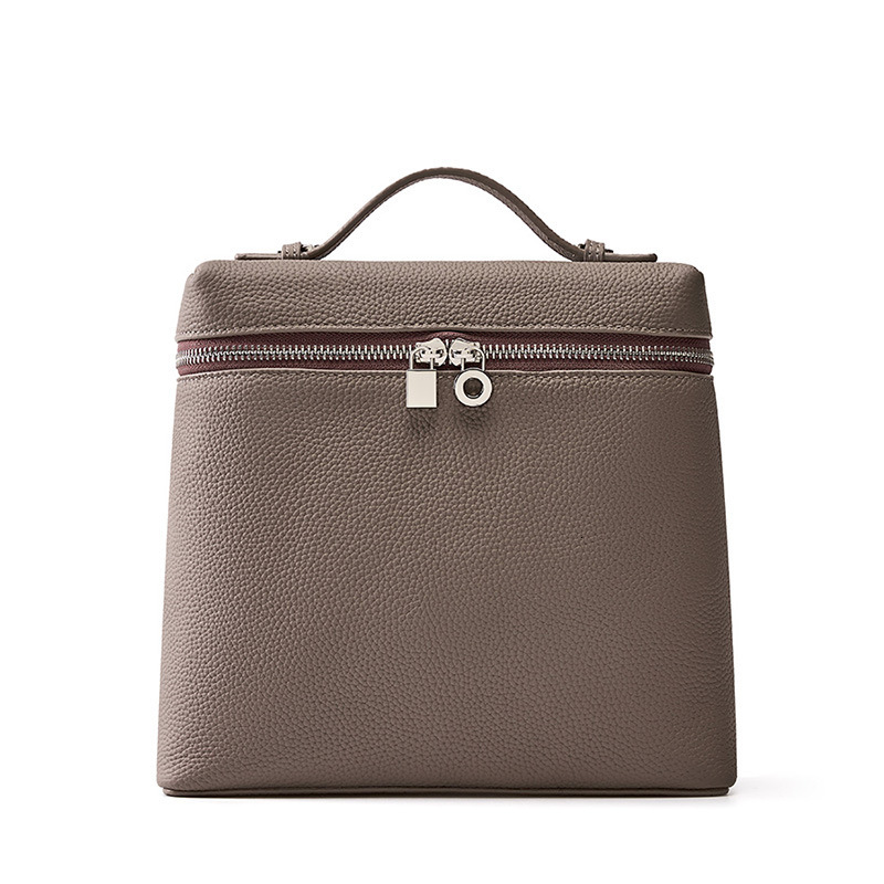 Top Layer Cowhide Shoulder For Women New Fashion Piana Backpack Genuine Leather Women's Travel Large Capacity School Bag