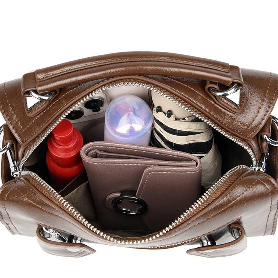 Luxury Designer Crossbody Messenger Bag Casual Shoulder Bags for Women Purses and Handbags High-quality PU Leather Tote Bag Z250809