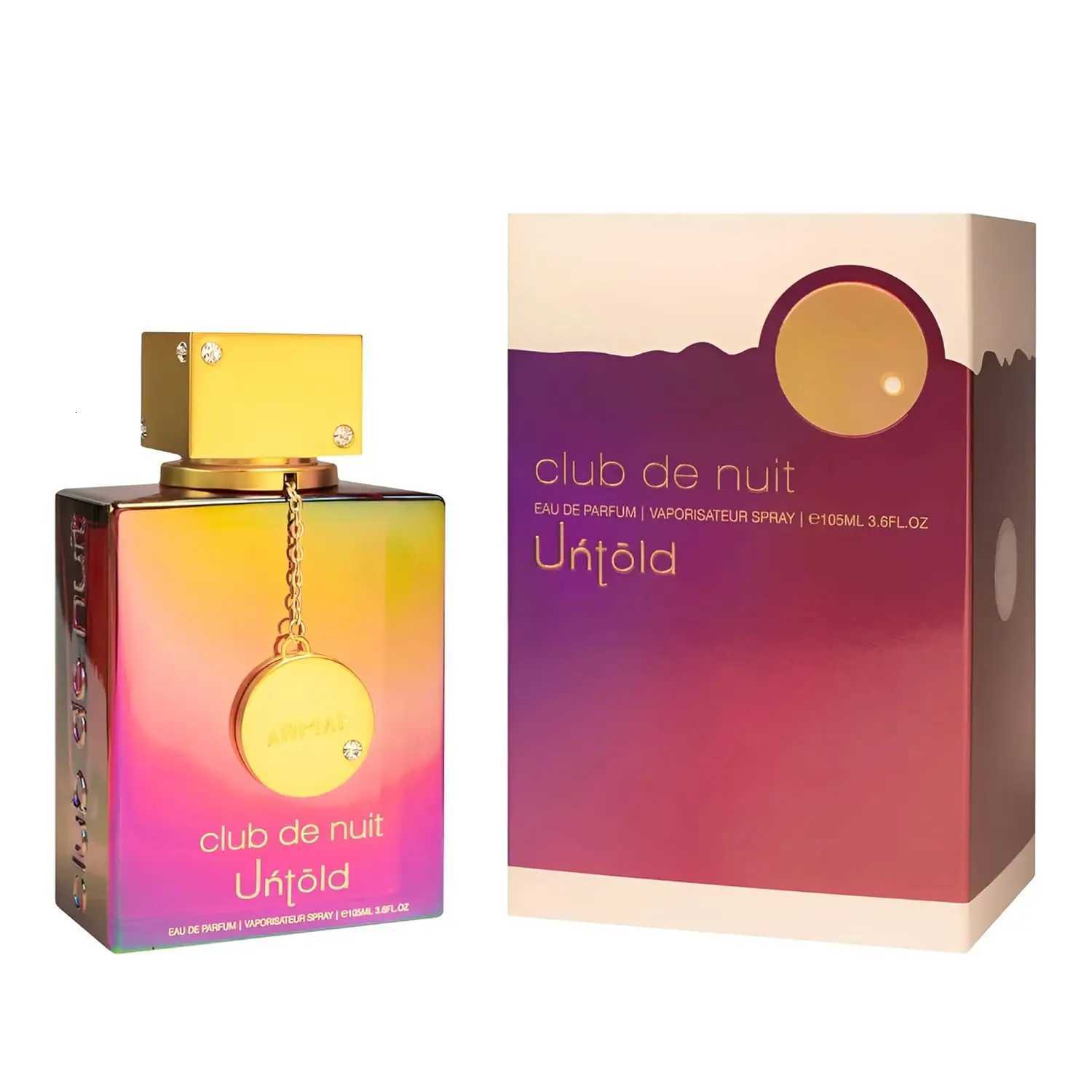 105ml/3.6fl.oz ARMAF Club De Nuit Untold Eau de Parfum for Men Long-Lasting Bold Citrus Woody Cologne| 1 bottle Z250809