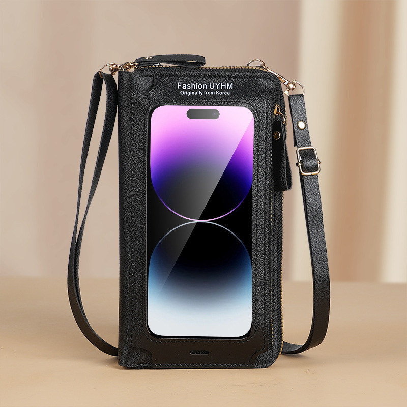 2025 Touchscreen Phone Luxury Bag Bag For Women, Crossbody Anti-theft Multifunctional Shoulder Versatile Transparent Mini Bag Wallet Phone Pouch