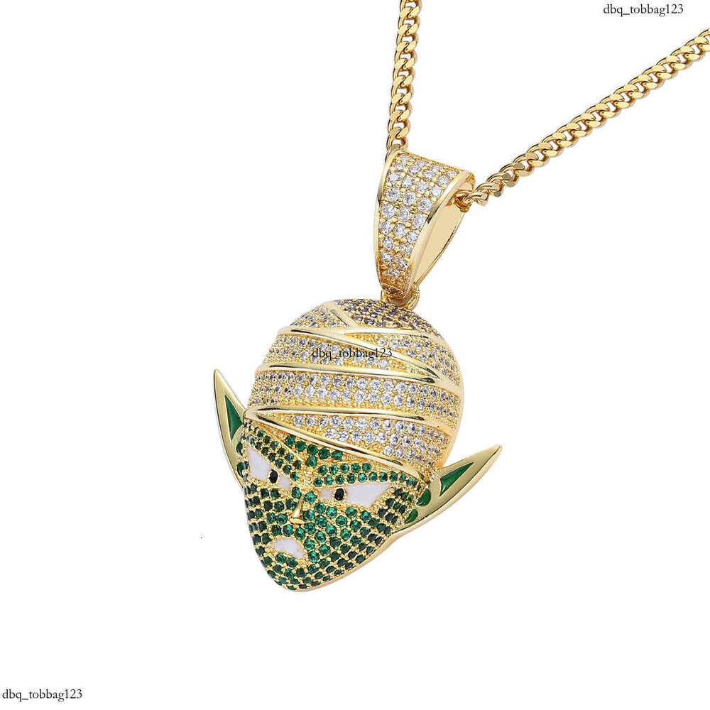 Necklace for Men Dragon Ball Anime Character Piccolo Demon King Pendant Trendy Hip Hop Accessories