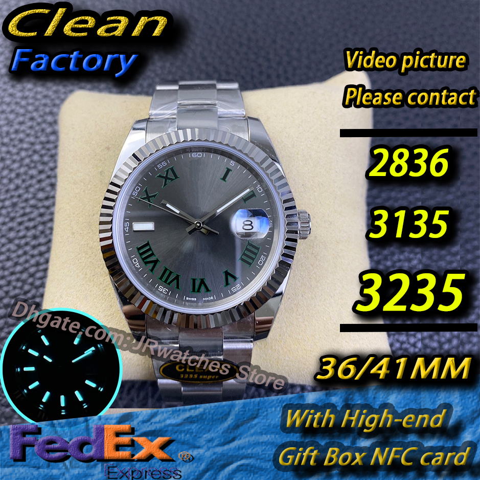 Date Jubilee Watch Women Watches Men Watch Luxury Watch Clean Super Cal.3235 Movement Watches High quality Automatic Mechanical Watch Luminous Waterproof watches