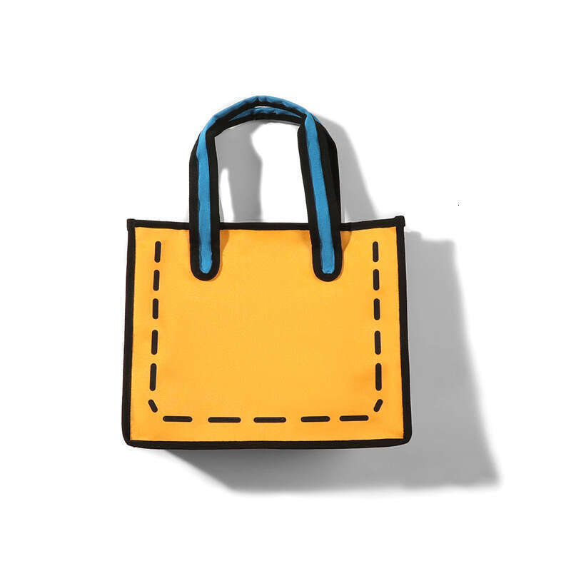 Designer Bags Simple Casual Women's Shoulder New Korean Fashion Anime Canvas Ins Handheld Tote Bag