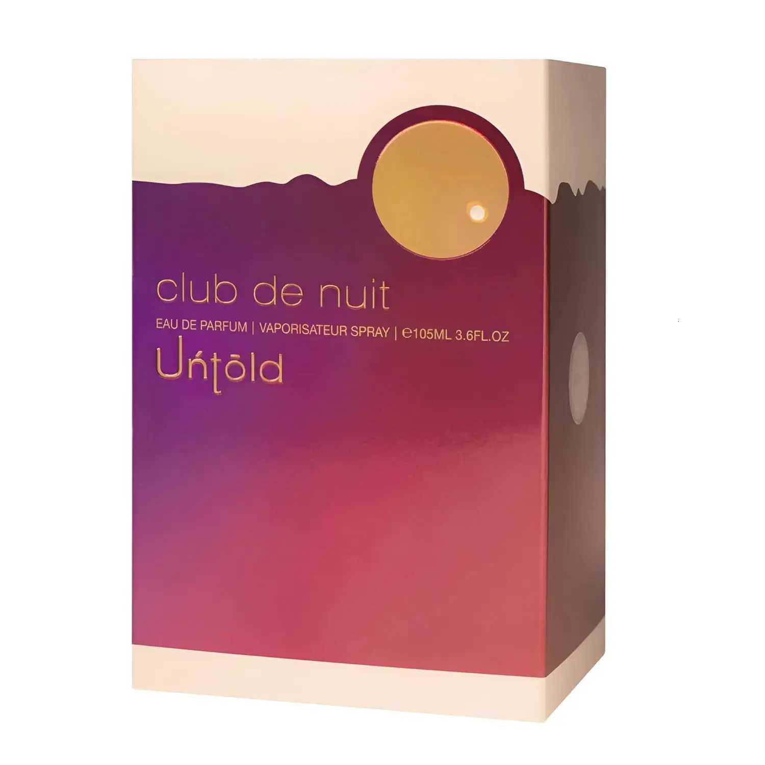 105ml/3.6fl.oz ARMAF Club De Nuit Untold Eau de Parfum for Men Long-Lasting Bold Citrus Woody Cologne| 1 bottle Z250809