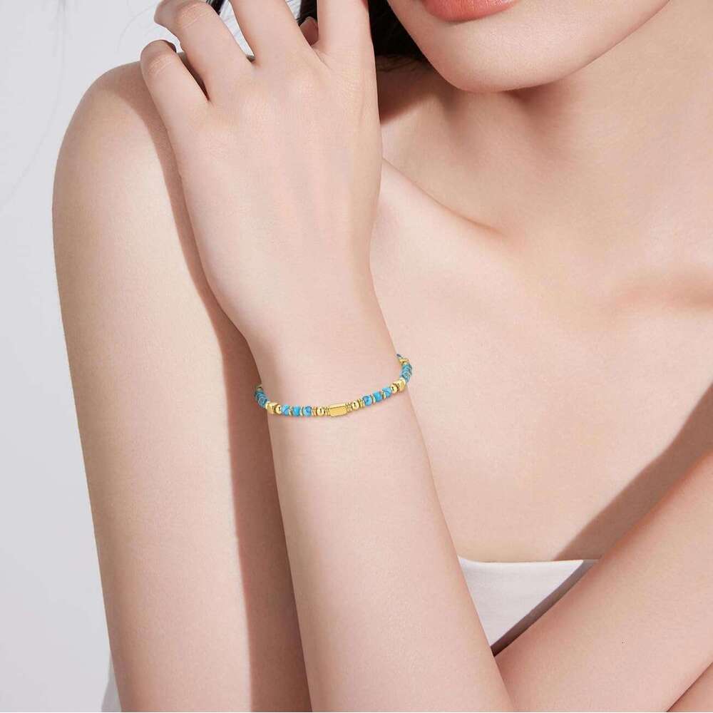 Beaded Bracelets Women - Sier and Gold Boho Bracelets, Trendy Jewelry Gifts for Lover, Mom, Friends