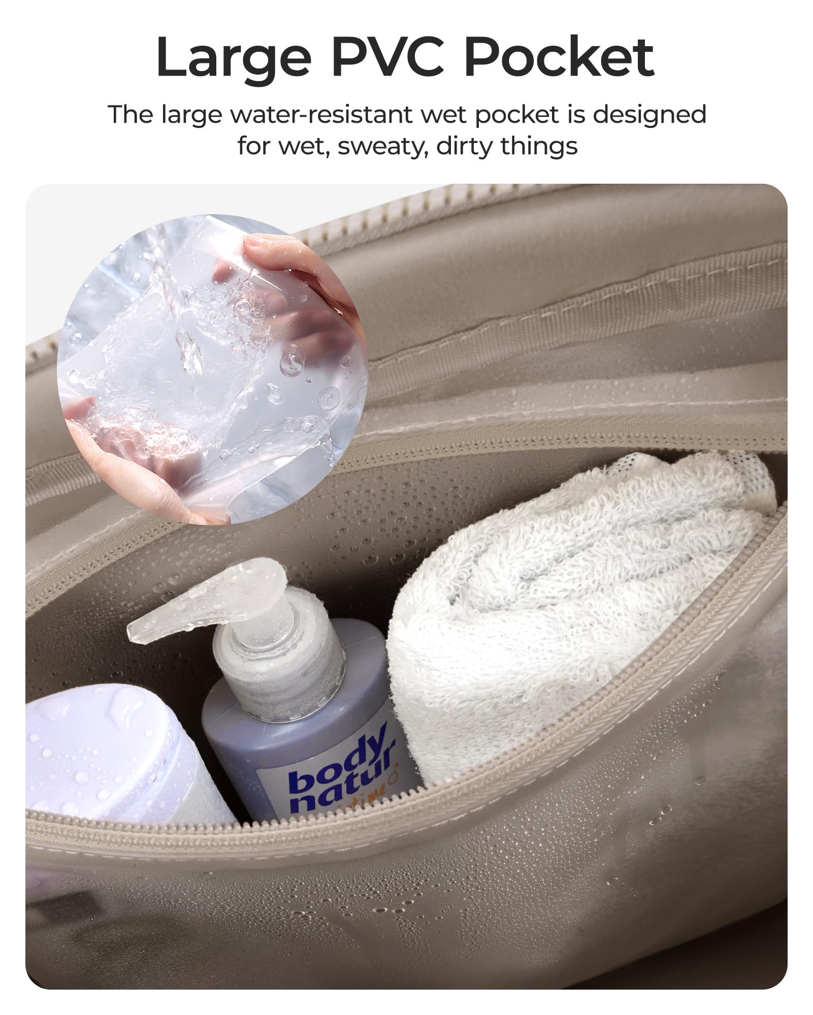 Gym Bag for Women, Duffle Bag for Travel with Wet Pocket, Lightweight Carry on Weekender Duffel, Water Resistant