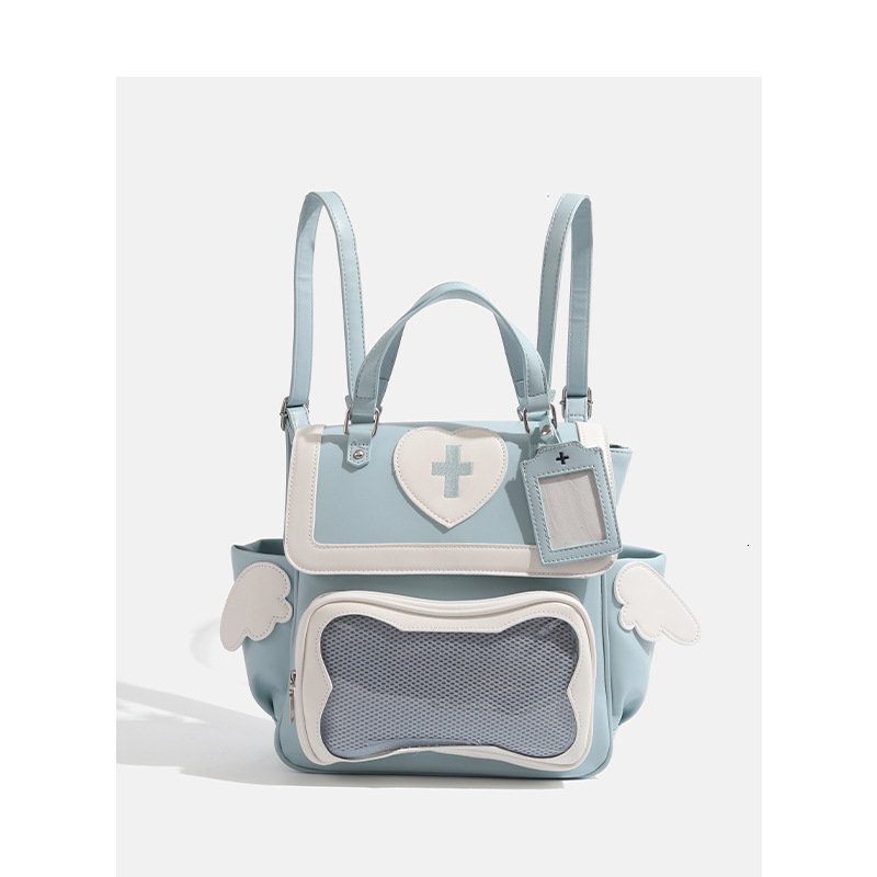2025 New Multifunctional Handbag Cute College Style Commuting Backpack ddmymoon