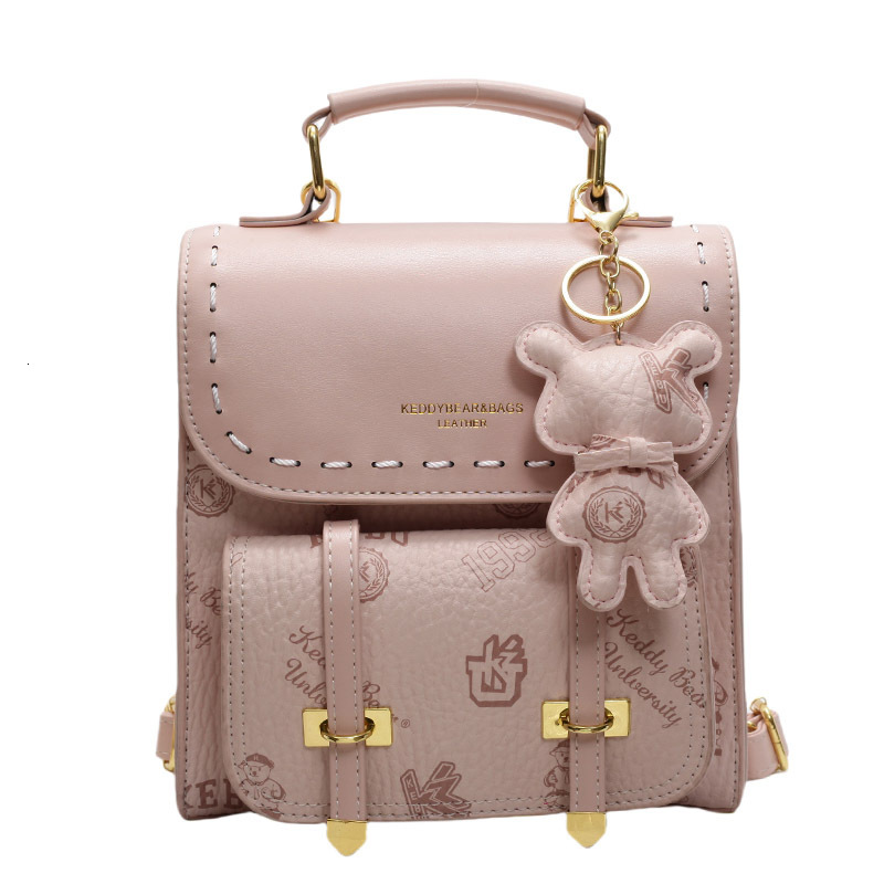 2025 New Fashion Small Double Shoulder High-end Feel School Bag Women Textured Handbag for Going Out ddmymoon