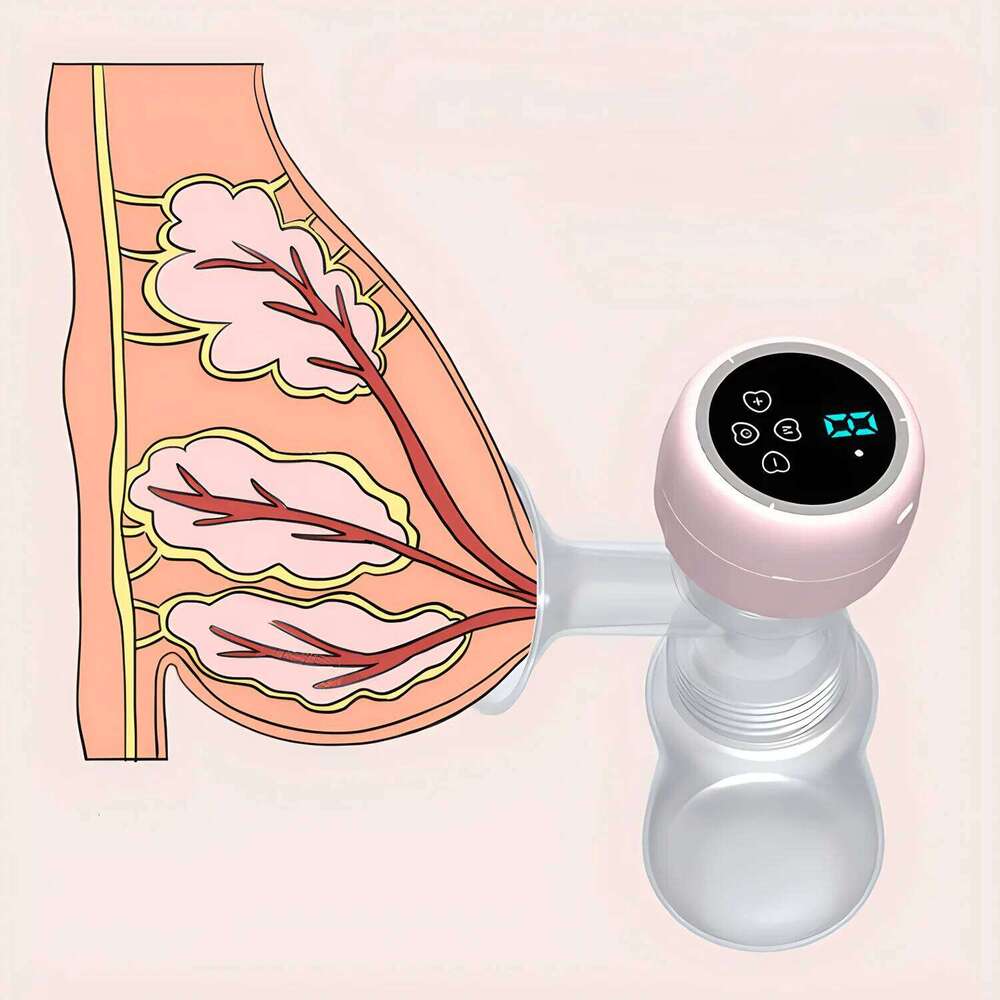 Electric Intelligent Integrated High Suction Pump Milk Postpartum Fortable Painless Lower Noise Breast