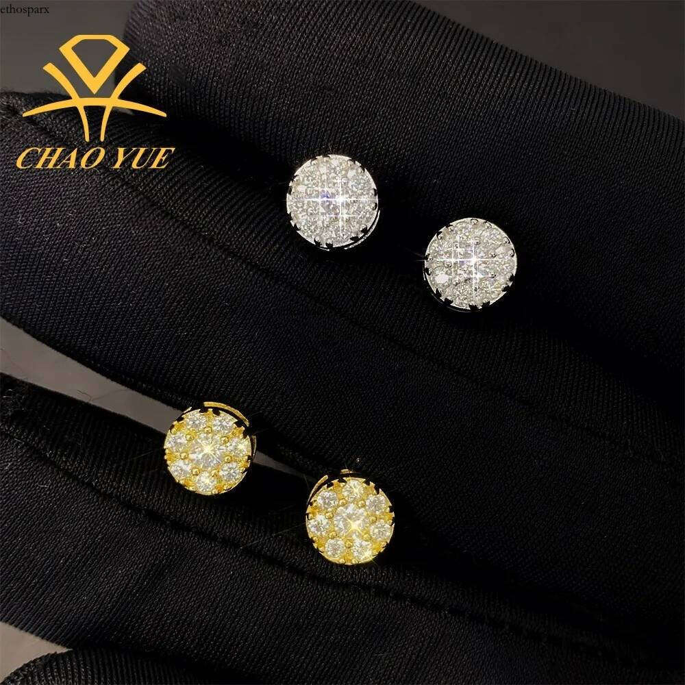 Summer hot selling boutique sier moissanite personalized casual earrings and accessories