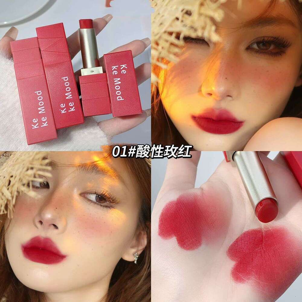 kekemood Matte Lipstick Velvet Brightening Long-lasting Pigmented Moisturizing Lip Gloss Free shipping