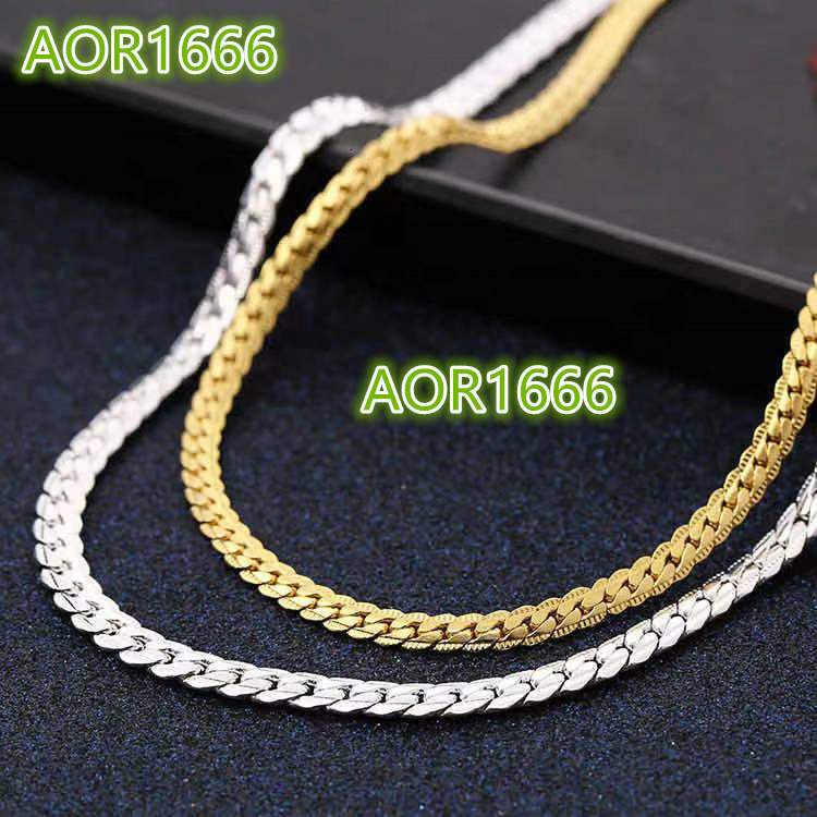 Wholesale Trendy Fashion Hip Hop High Quality Simple Jewelry Luxury 18K Gold Plated Chunky Brass Cuban Chain Necklace for Men