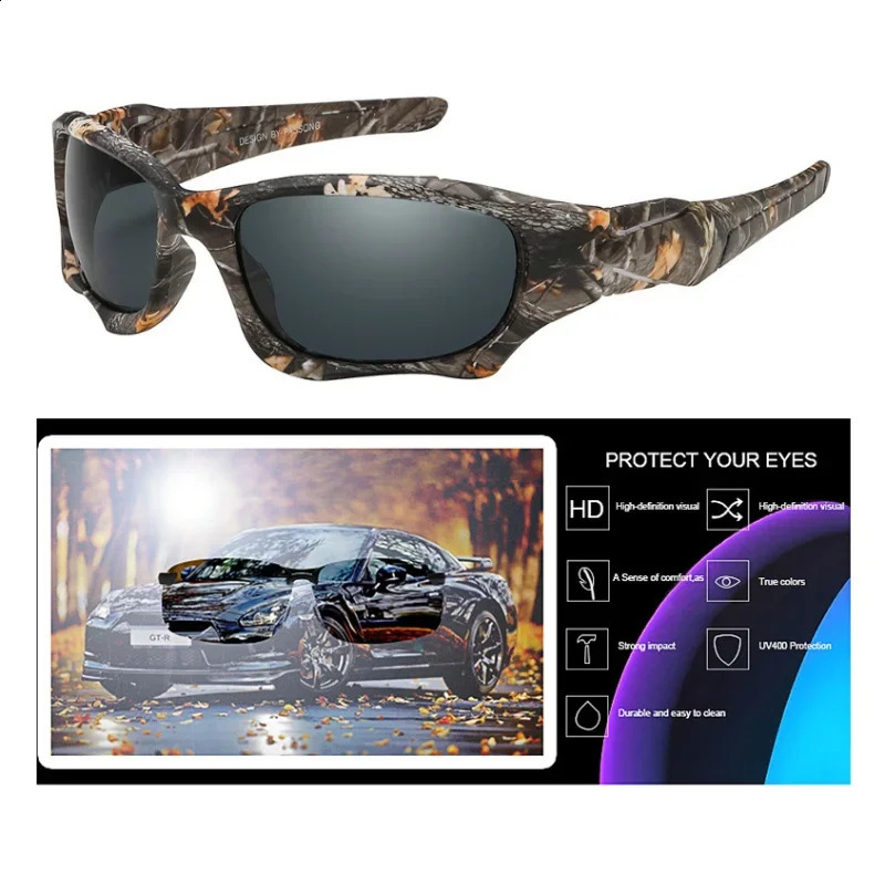 Cycling Glasses Fashion Sports Sunglasses High Quality Eye Protection Polarized Man Sunglasses Fishing Glasses Motocross Goggles 250805