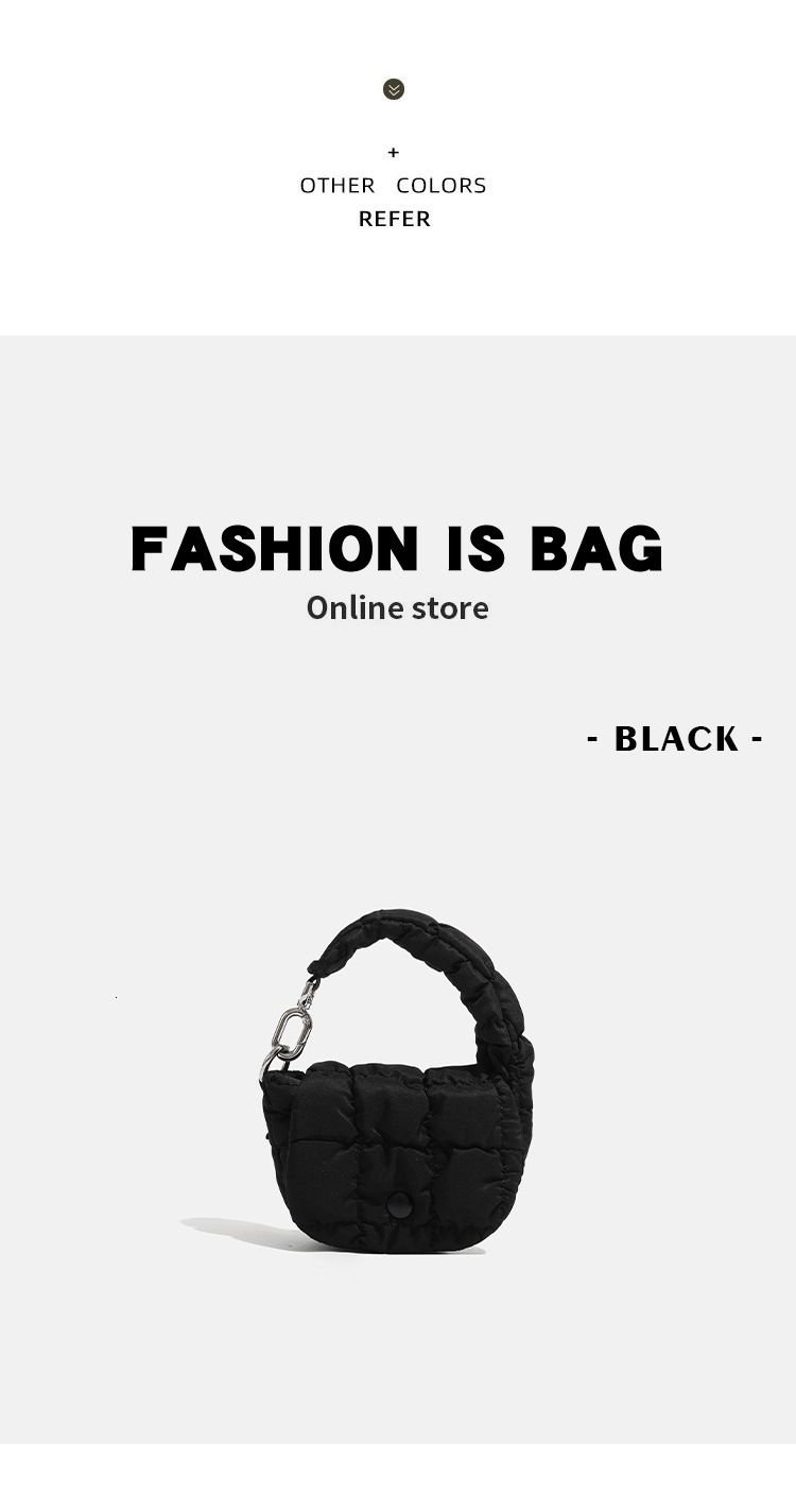 Korean Pleated Cloud Bag for Women 2025 New Versatile Mini Handbag ddmymoon