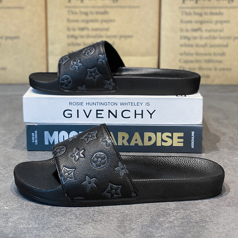 Designer Slippers Men Slippers 2025 Summer New Trendy Outerwear Large Size Outdoor one-line Slippers Beach and Beach Slippers Free shipping