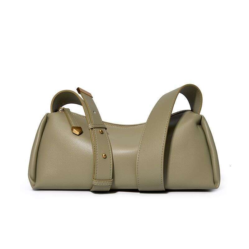Black New Genuine High-end Feeling, French Sticky Armpit Bag, Summer Soft Leather Women's Bag