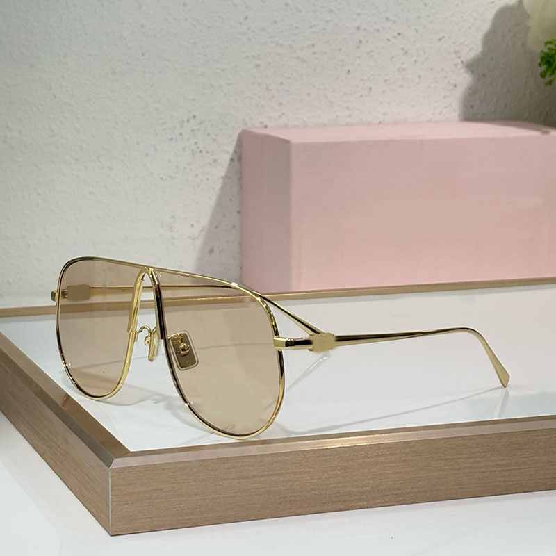 Designer Sunglasses Mens and Womens Fashion Luxury Sunglasses Metal Frame Sunglasses A56 UV400 Glasses With Box