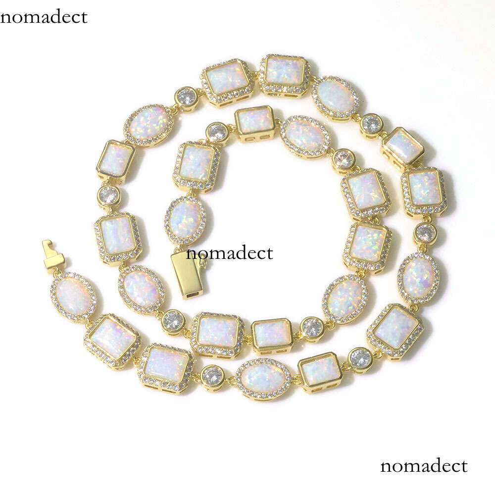 Australian Opal Hip-Hop Jewelry Men's Necklace Fashion Trend Bracelet