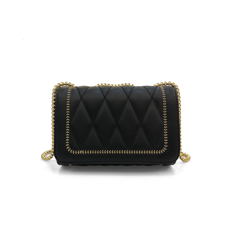 Free Shipping Designer Luxury Bag Bag Women's Bag 2025 New Summer Single Shoulder Crossbody Bag Internet Celebrity Fashion Ins Quilted Chain Bag 