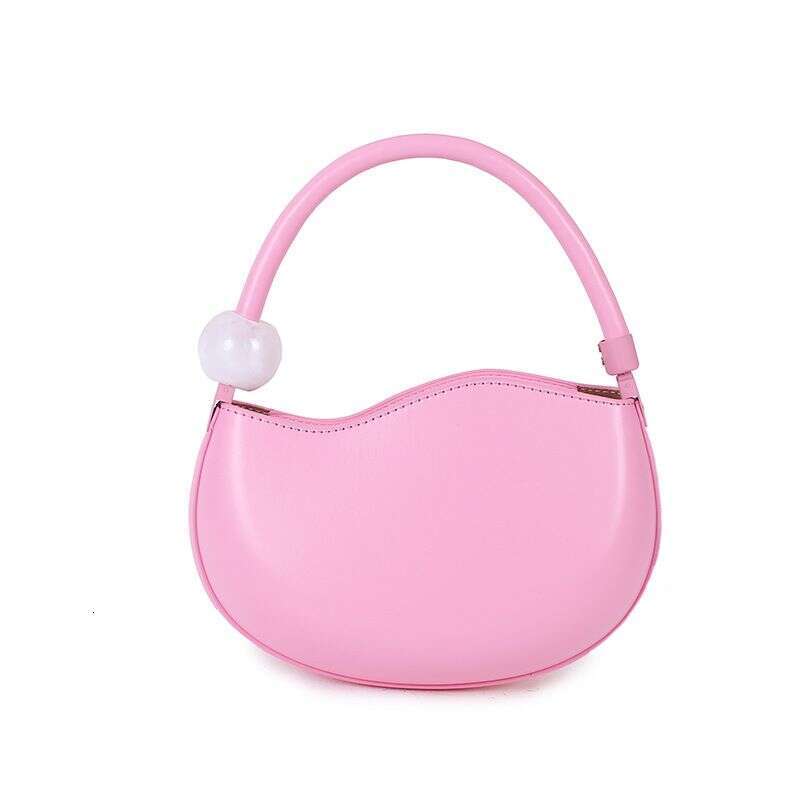 Pea bag niche design, high-end feeling, small light , fashionable portable shoulder candy color, crossbody bag,