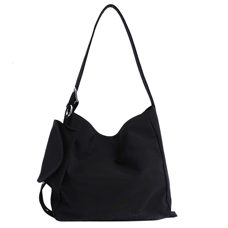 Shoulder Bag Dropshipping Luxury Bag Designer Bag Korean Style Trendy Large Capacity Simple Casual Canvas Bag Cross Border Handheld Solid Color Tote B
