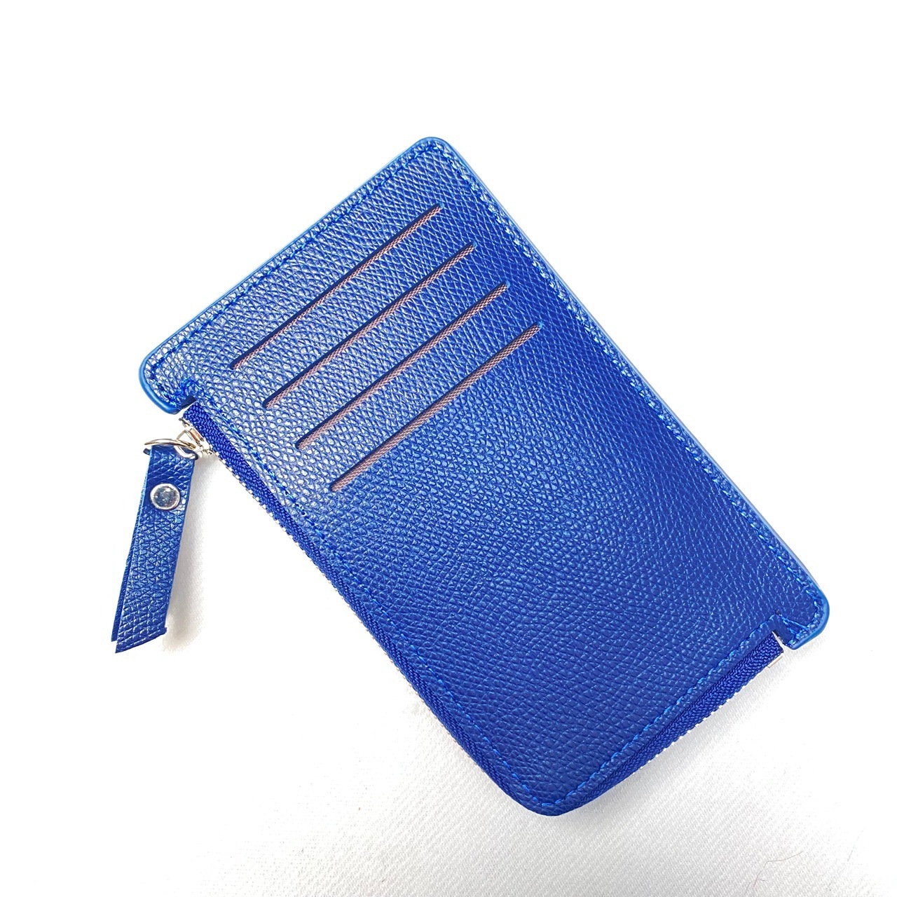 Ultra-thin Small Card Holder For Women, Luxury Bag Multi-card Slot Zipper Card Case, Female Driver's License Leather Case, Mini Coin Purse, Bank 